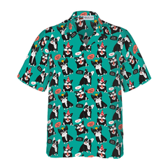 Dog French Bulldog Happy Animals Hawaiian Shirt - Hyperfavor