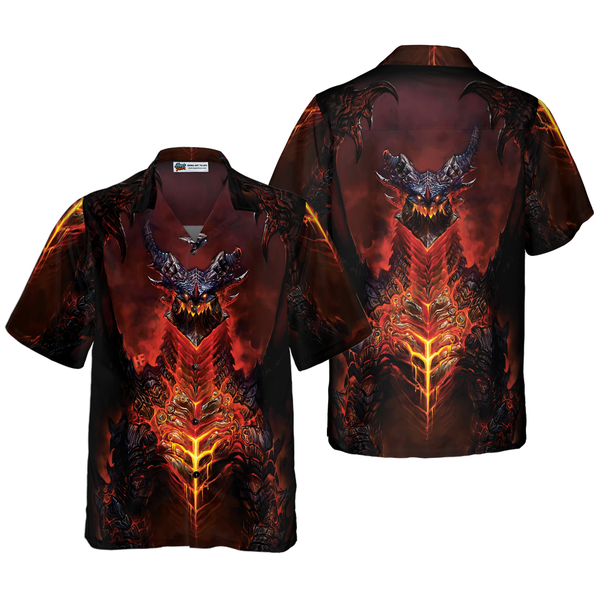 Dragons Pirates Hawaiian Shirt For Men & Women WT4022 – Orange Fox Custom