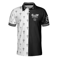 Golf Is My New Religion Polo Shirt - Hyperfavor