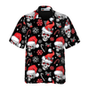 Christmas Skulls With Candy Canes Christmas Hawaiian Shirt, Skull Christmas Hawaiian Shirt For Men - Hyperfavor