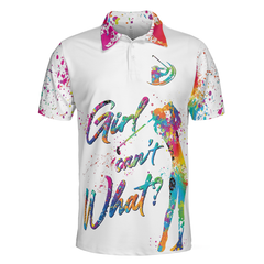 Girl Can't What Golf Short Sleeve Polo Shirt, Men Golf Polo Shirt, Polo Shirts For Men - Hyperfavor