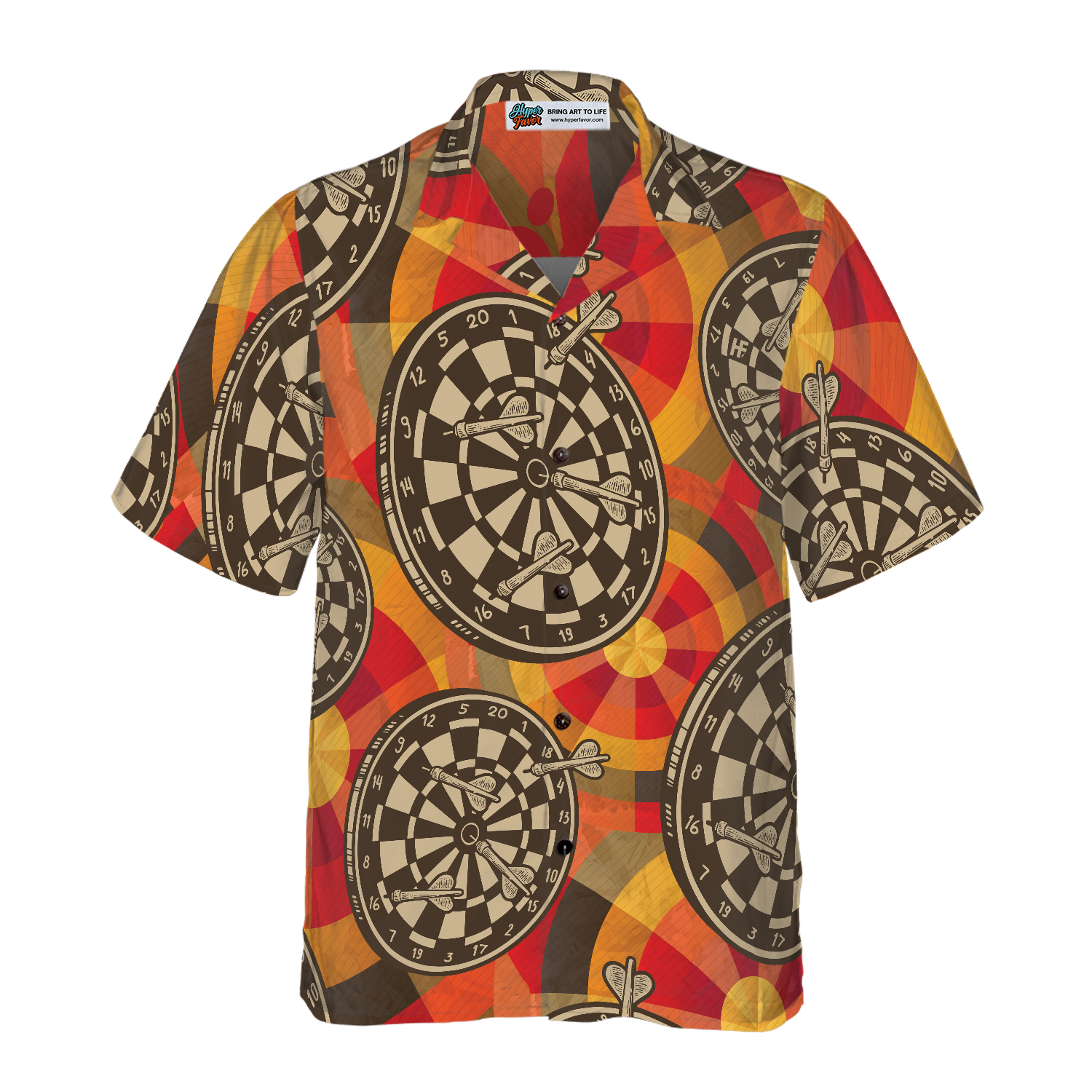 Happiness Is a Tight Threesome Darts Hawaiian Shirt - Hyperfavor