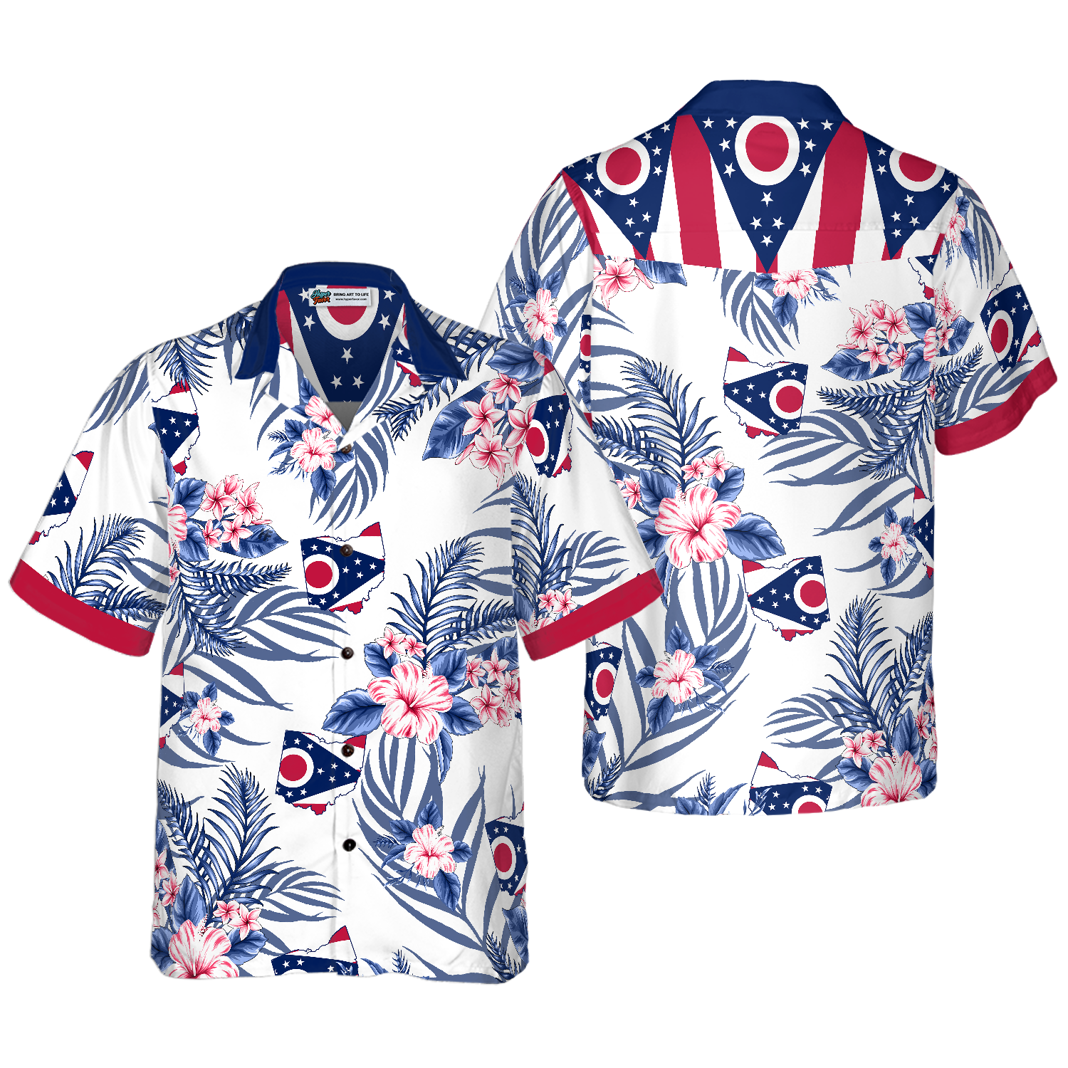 Ohio Proud Hawaiian Shirt - Hyperfavor