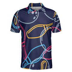 I Play Bowling Because I Like It Shirt For Men Polo Shirt, Colorful Bowling Shirt Design For Male Bowlers - Hyperfavor