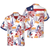 Bluebonnet Texas Hawaiian Shirt Red Version, Button Down Floral and Flag Texas Shirt, Proud Texas Shirt For Men - Hyperfavor