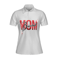 Live Life By The Seams Short Sleeve Women Polo Shirt, Baseball Mom Polo Shirt, Cool Baseball Shirt For Ladies - Hyperfavor