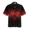 Dead Bird Goth Hawaiian Shirt For Men, Black and Red Goth Hawaiian Shirt - Hyperfavor