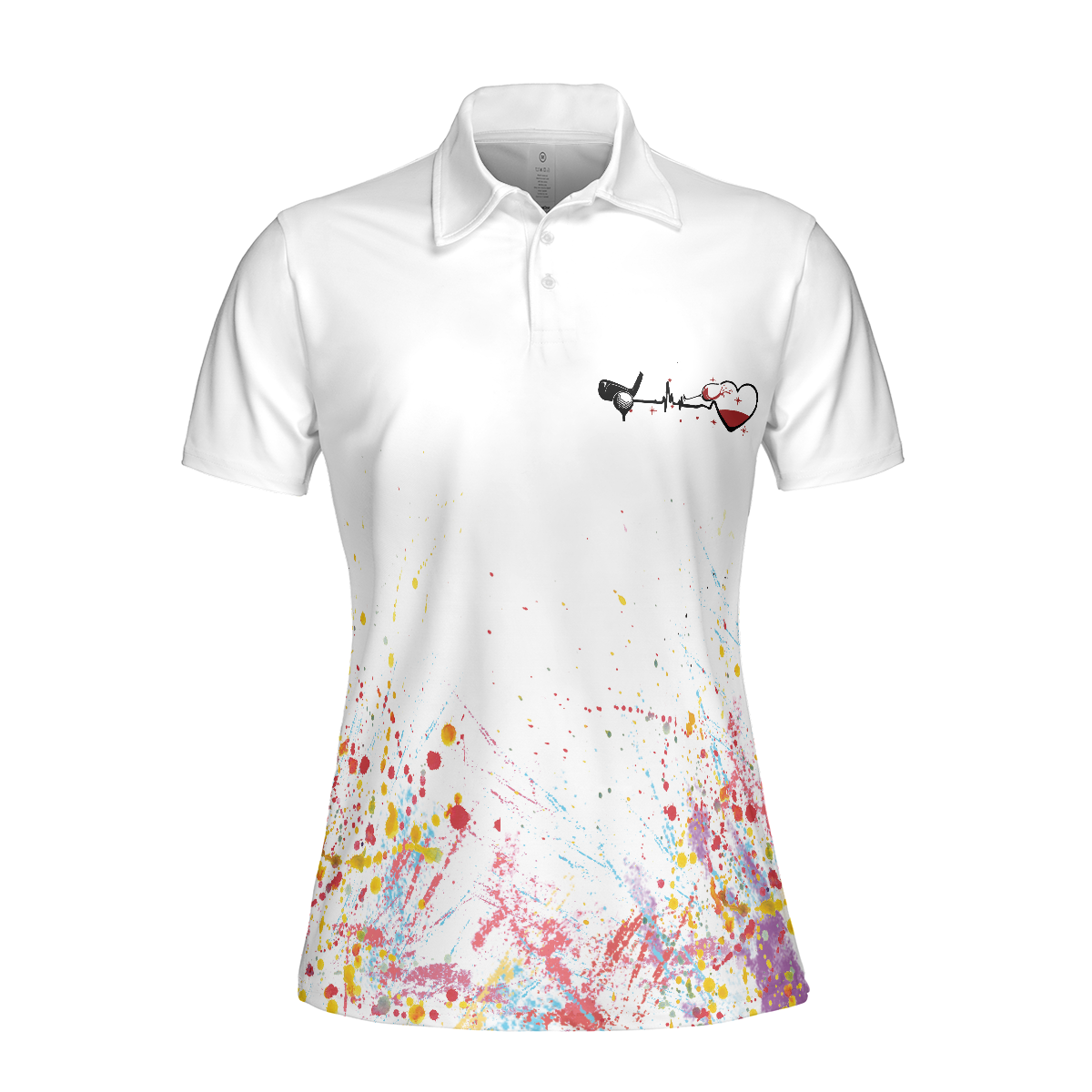 Golf From Nine To Wine Is What I Do Golf Short Sleeve Women Polo Shirt, Best Golf Shirt For Female Golfers - Hyperfavor