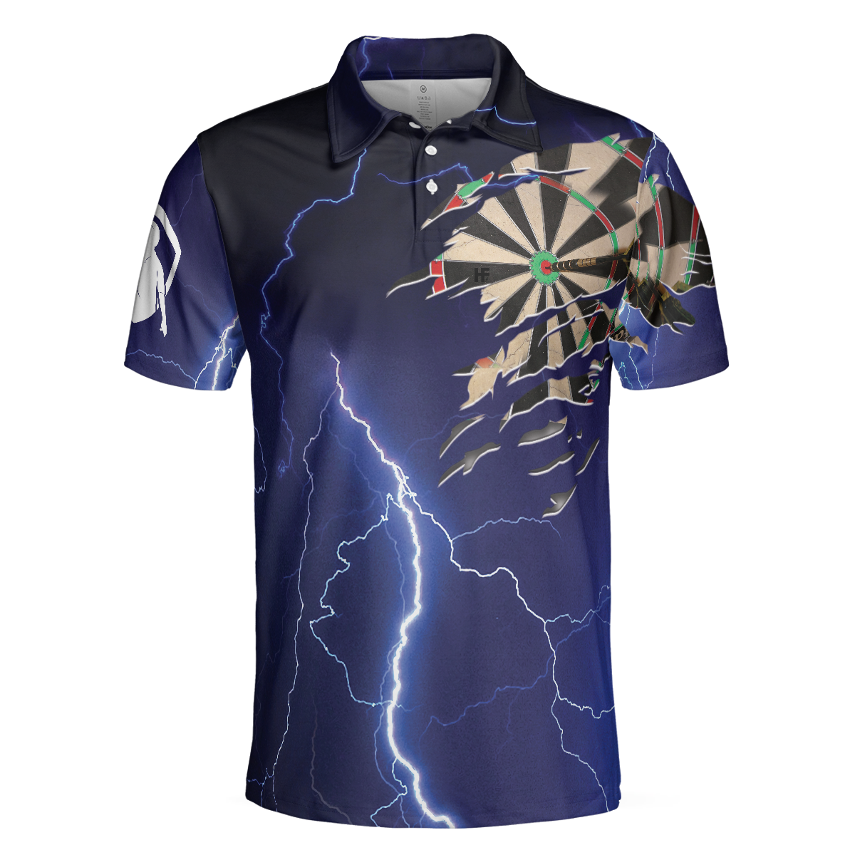 Dart Polo Shirt Dart Shirt For Men, Best Gift For Dart Player, Darts Polo Shirt For Hot Weather - Hyperfavor