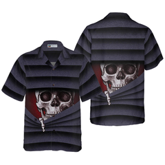 Say Hello To Devil Halloween Shirt Hawaiian Shirt - Hyperfavor