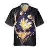 Celtic Dragon with crystal glow in the Dark Mens Hawaiian Shirt - Hyperfavor