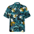 Tropical Blue Leaves & Bees Hawaiian Shirt - Hyperfavor