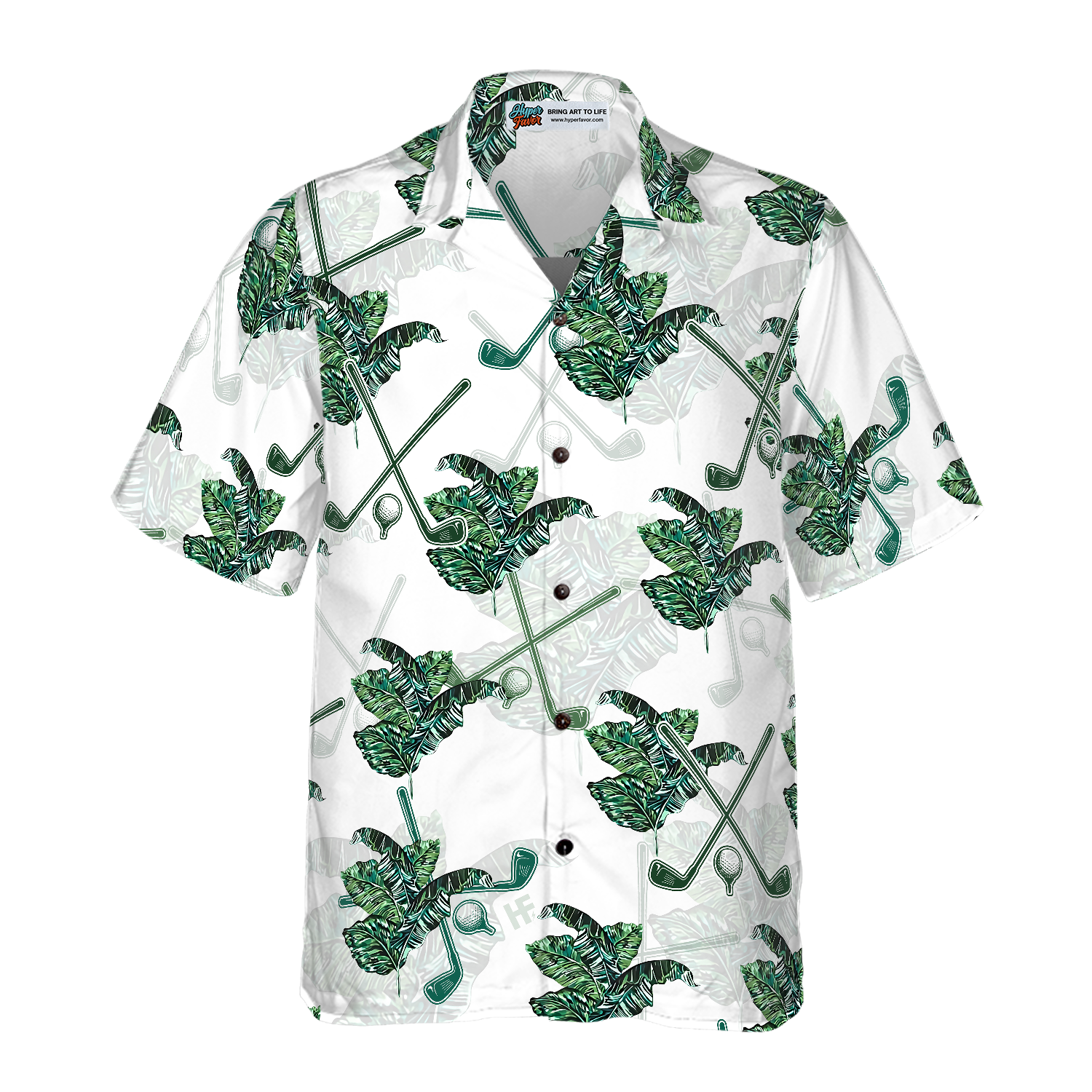 Tropical Golf 2 Hawaiian Shirt - Hyperfavor