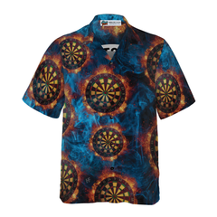 Born To Play Dart Forced To Work Hawaiian Shirt - Hyperfavor