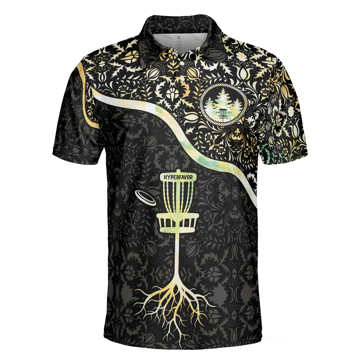 Disc Golf Is My Life Polo Shirt, Cool Disco Golf Shirt For Men, Innova Disc Golf Polo Shirt - Hyperfavor