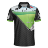 Yes I Do Have A Retirement Plan Golf Polo Shirt, Black Golf Pattern Green Golf Course Polo Shirt, Best Golf Shirt For Men - Hyperfavor
