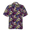 Bright Magic Psychedelic Mushrooms And Skulls Hawaiian Shirt - Hyperfavor