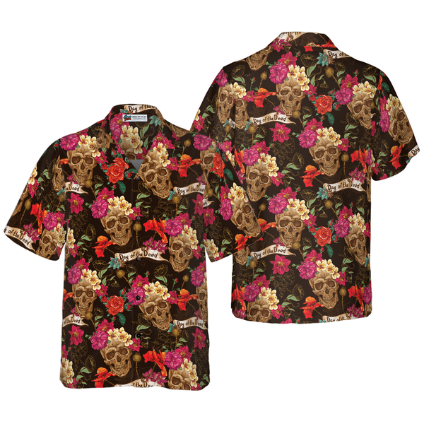 Philadelphia Eagles Skulls Tropical Hawaiian Shirt - RaraPrints