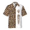 Personalized Baseball Seamless Seamless Leopard Custom Hawaiian Shirt - Hyperfavor