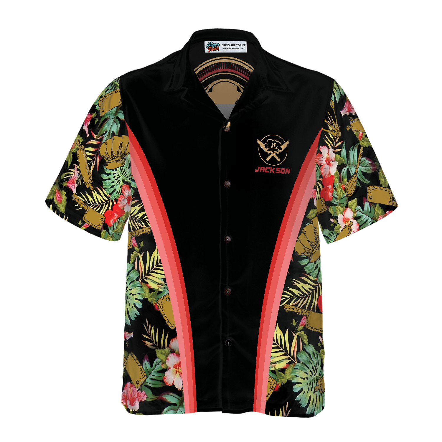 Chef Tropical Custom Hawaiian Shirt - Hyperfavor