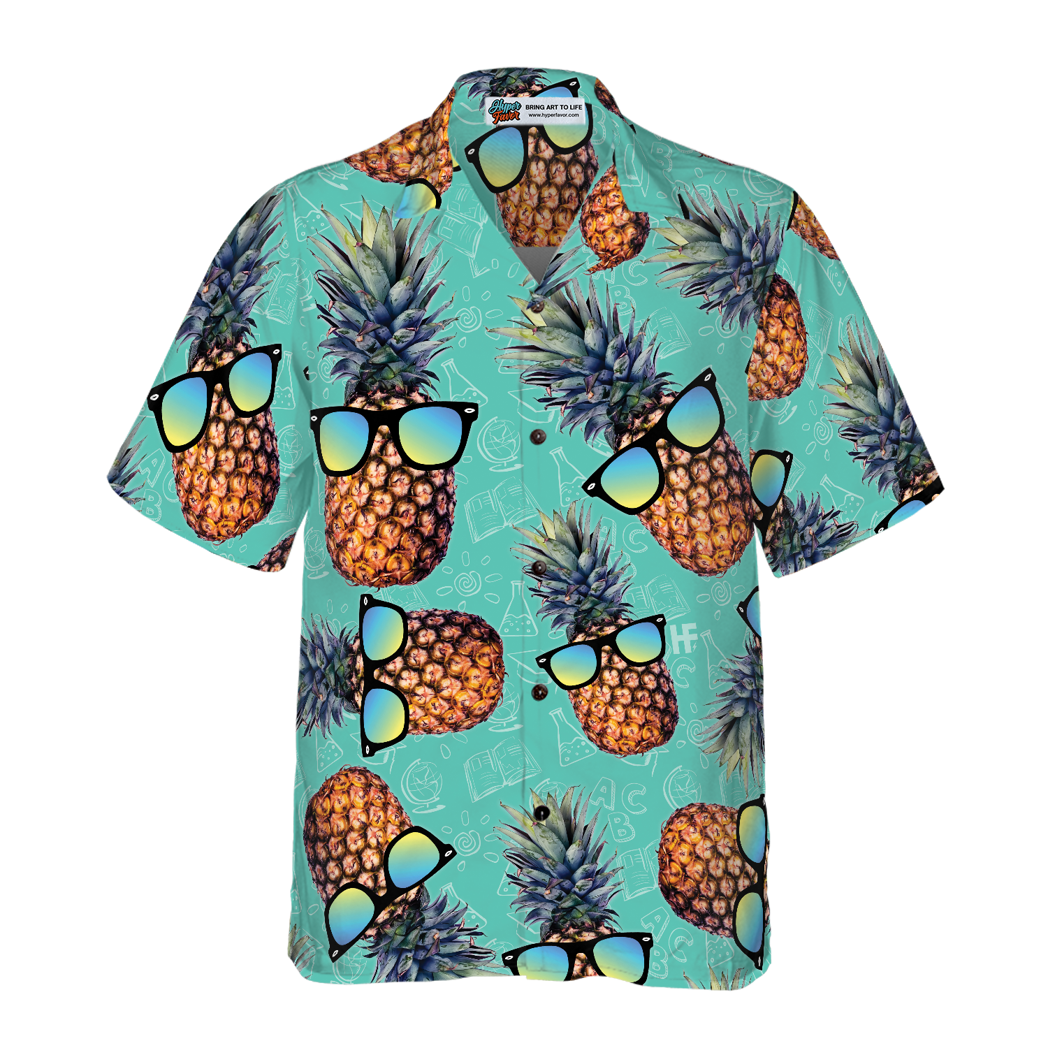 Chill Pineapple Teacher Hawaiian Shirt, Teacher Shirt for Men And Women, Best Gift For Teachers - Hyperfavor