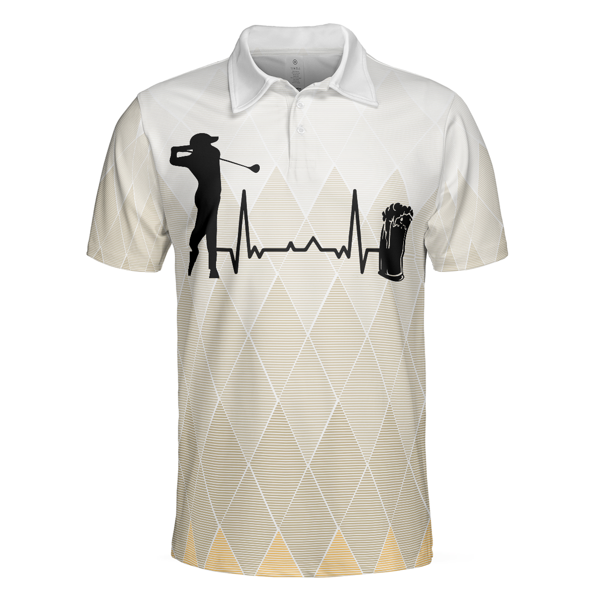 My Drinking Team Has A Golfing Problem Golf Polo Shirt - Hyperfavor