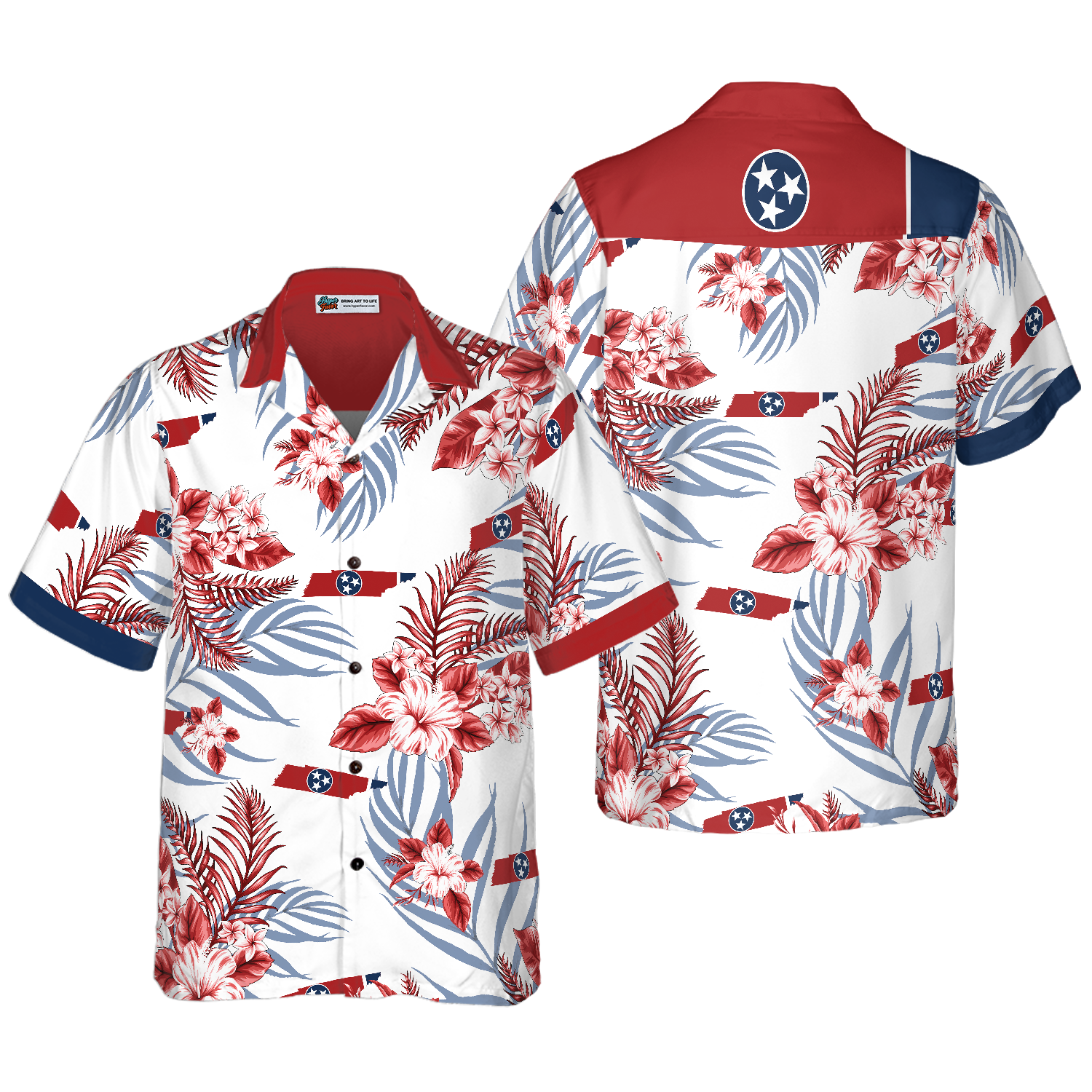 Tennessee Proud Hawaiian Shirt - Hyperfavor