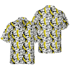 Monkey Skull Hawaiian Shirt - Hyperfavor