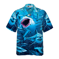 We Are The Great White Sharks Hawaiian Shirt - Hyperfavor