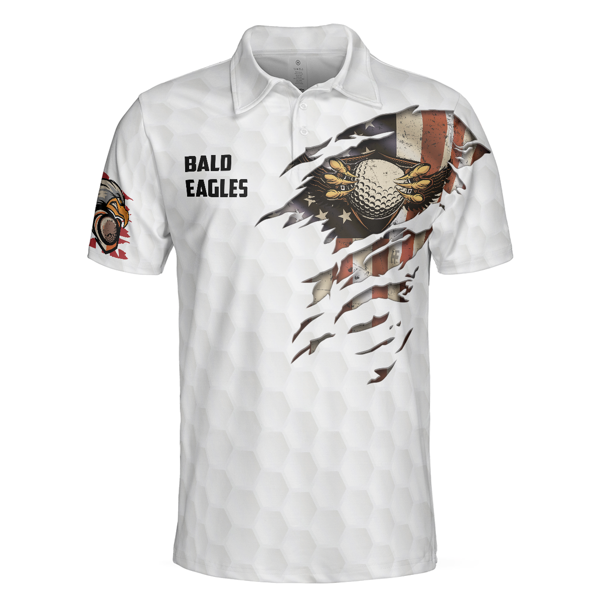 Bald Eagles Polo Shirt - Hyperfavor