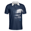 Artistic High Tech Skull Polo Shirt, Golf Shirt For Men, Gift For Golfers - Hyperfavor
