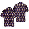 Raven Skull Halloween Shirt For Men Hawaiian Shirt - Hyperfavor