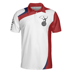 Golf Is My Therapy Polo Shirt, Best Golf Shirts For A Good Christian, Polo Golfing Shirt With Sayings - Hyperfavor