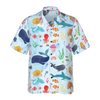 Ocean Fish Pattern Hawaiian Shirt - Hyperfavor