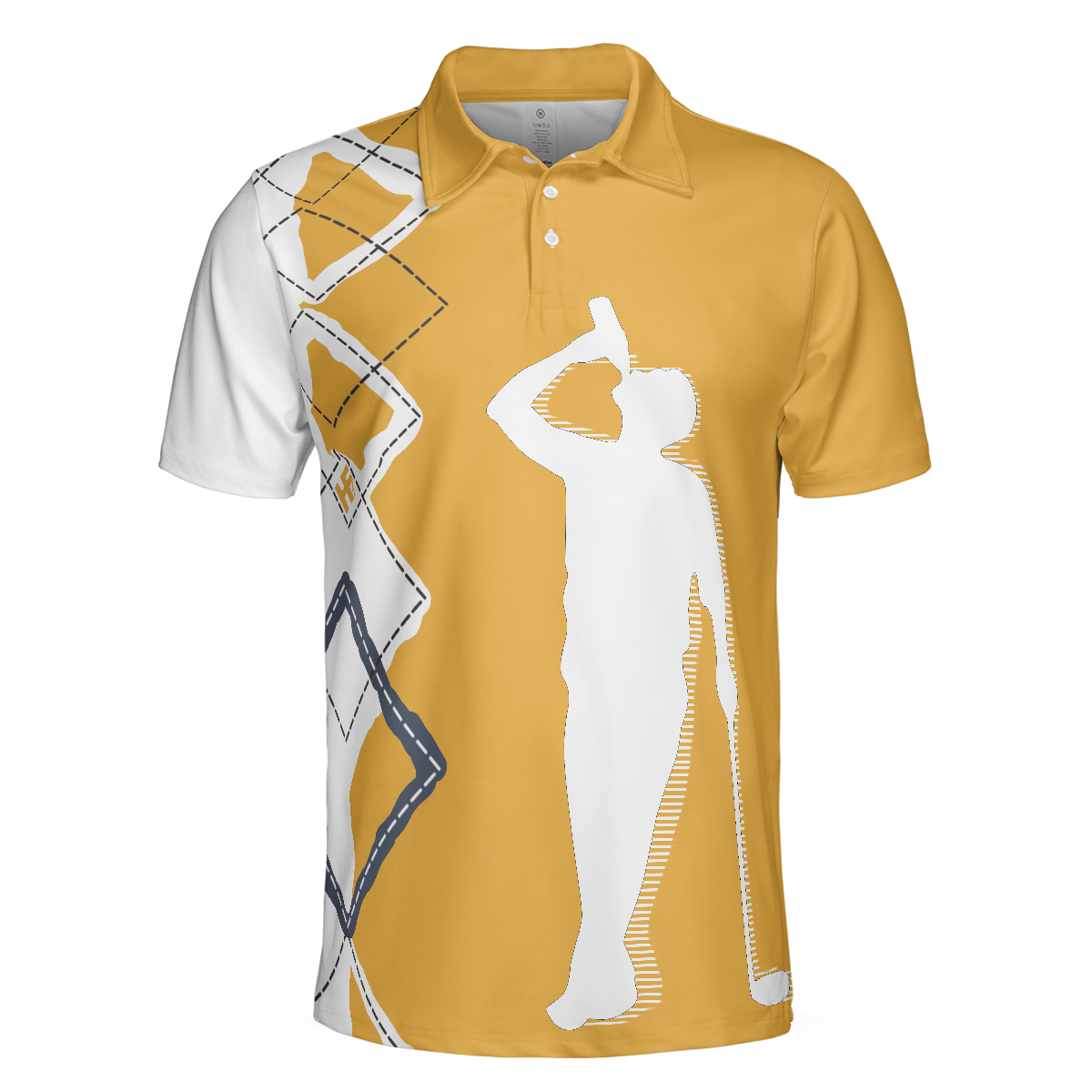 Beer And Golf Polo Shirt, That's Why I'm Here Beer Drinking Polo Shirt, Best Golf Shirt For Men - Hyperfavor