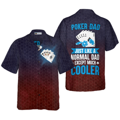 Poker Dad Hawaiian Shirt - Hyperfavor