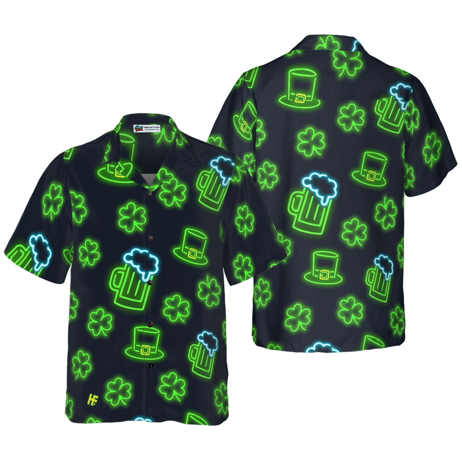 St Patrick's Day 1 Hawaiian Shirt - Hyperfavor