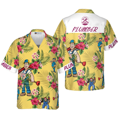 PLUMBER Hawaiian Shirt - Hyperfavor