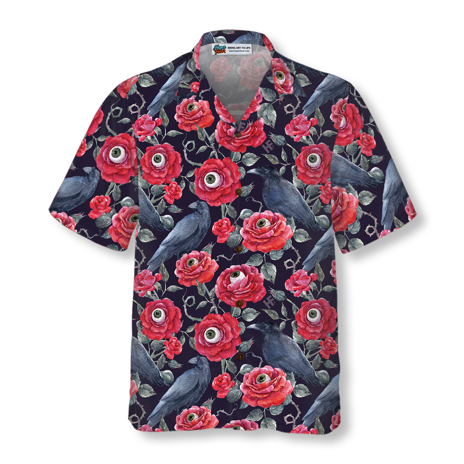 Halloween Darkness Hawaiian Shirt - Hyperfavor