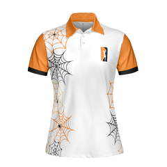 Just A Girl Who Loves Golf Not A Witch Golf Short Sleeve Women Polo Shirt, Halloween Gift For Female Golfers - Hyperfavor