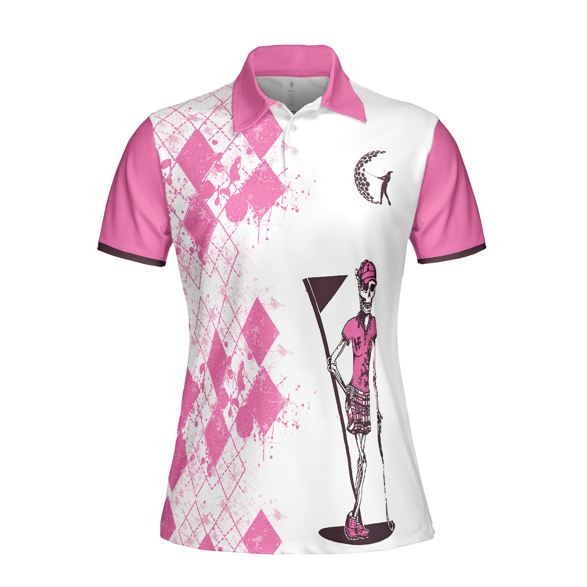 Never Underestimate A Woman Who Loves Golf And Was Born In September Short Sleeve Women Polo Shirt - Hyperfavor