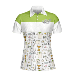 Golf Life In Green V2 Short Sleeve Women Polo Shirt - Hyperfavor