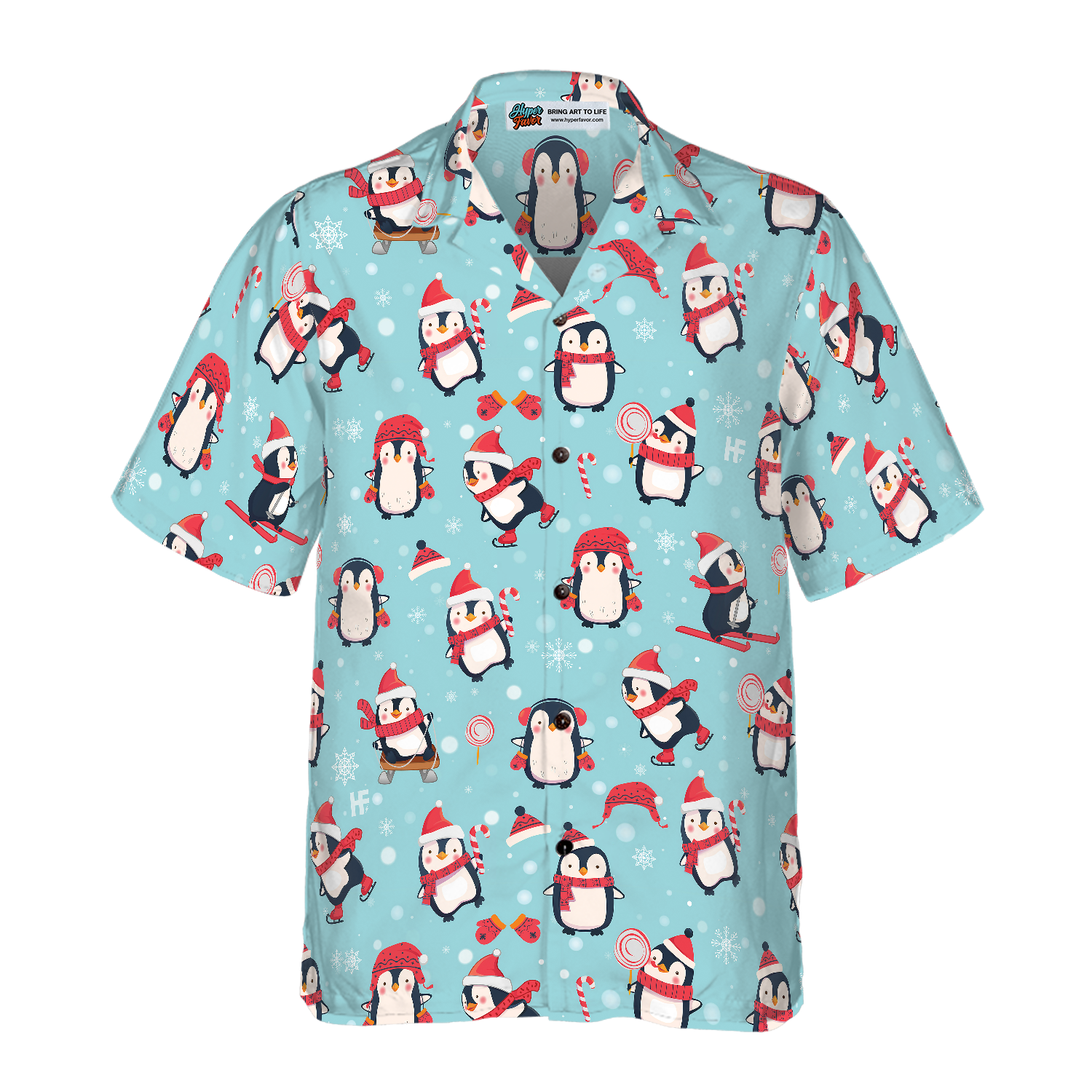 Merry Christmas Pattern 5 Hawaiian Shirt - Hyperfavor