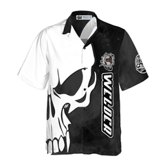 Welder Skull Hawaiian Shirt - Hyperfavor