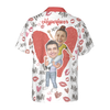 Piggy-back Couple Scupidity Love Custom Hawaiian Shirt - Hyperfavor