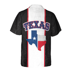 Patriotic Texas Map Hawaiian Shirt, Texas Flag Pattern State Of Texas Map Shirt, Proud Texas Shirt For Men - Hyperfavor