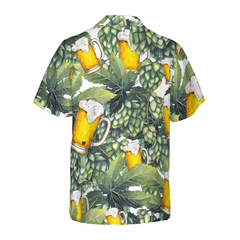 Hops And Craft Beer Hawaiian Shirt Hawaiian Shirt - Hyperfavor