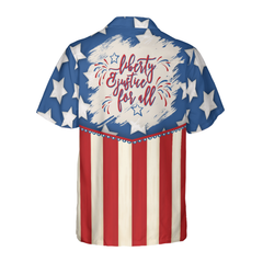 Liberty And Justice For All Hawaiian Shirt - Hyperfavor