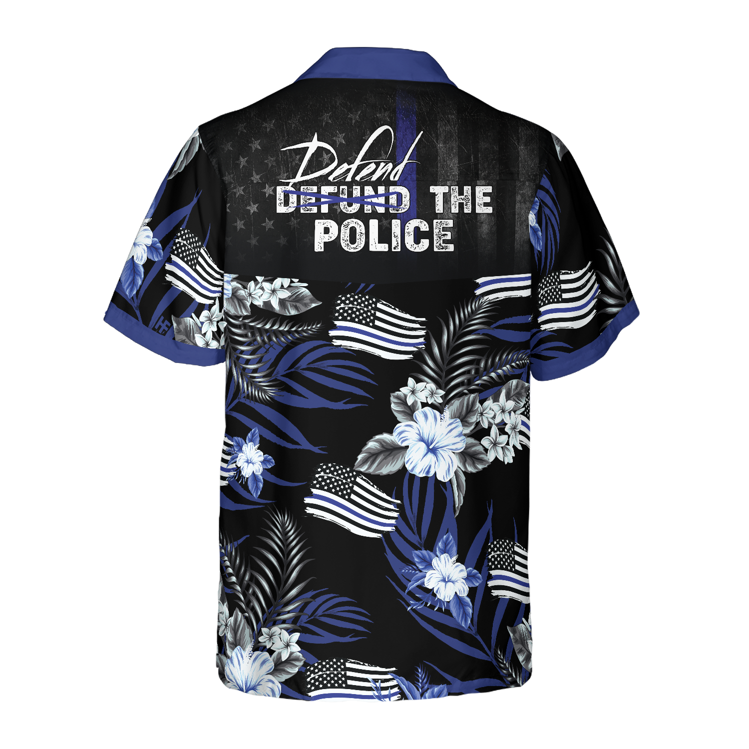 Defend The Police Hawaiian Shirt - Hyperfavor