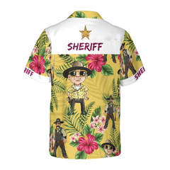 Proud Sheriff Hawaiian Shirt - Hyperfavor